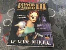 Guide Tomb Raider 3 comme neuf