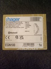 Hager Interrupteur horaire électronique 1 voie annuelle, astro, EGN 100