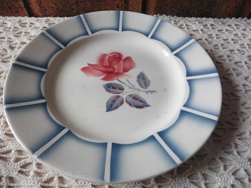 Ancien plat rond - plat, cm
