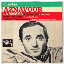 Charles AZNAVOUR    La mama