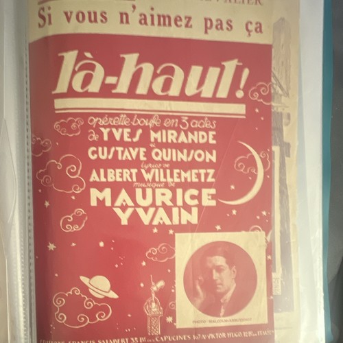 Maurice yvain partition - maurice,