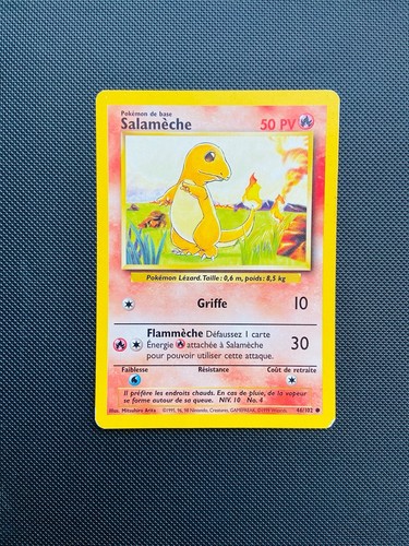 Carte pokemon salameche 102 - pokemon,