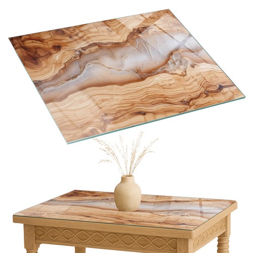 Plateau table verre - plateau,