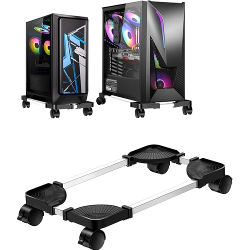 Stand cpu mobile noir - noir,, support
