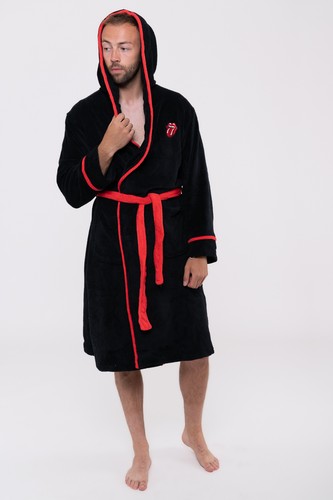 The rolling stones bathrobe - rolling,