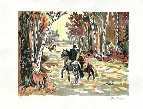 Brayer yves lithographie - brayer,