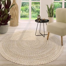 Salon tapis rond fait - salon,