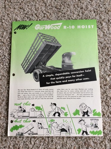 1940s garwood hoist for - 1940s,