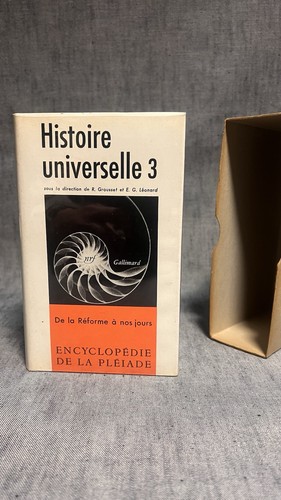 Pléiade histoire universelle - pléiade.,