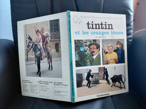 Tintin les oranges bleues - bleues, /