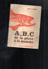 livre ancien abc de la peche a la mouche popoff 1973 95 pages