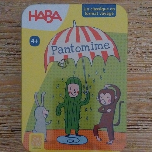 Haba pantomime jeu cartes - jeu, de