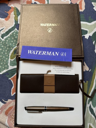 Stylo bille waterman - bille, waterman,