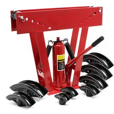 Cintreuse de tubes hydraulique 16 tonnes 8 Matrices Ø 1/2"-3" Presse à cintrer