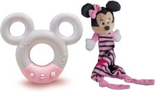 CLEMENTONI - Jouet pour bébé – Doudou et projecteur DISNEY Minnie -  - CLE17396