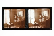 Paris Studio Dodds Art Déco France Photo Stereo Plaque de verre Vintage 1949