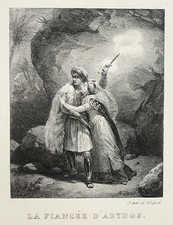 Fiancee Abydos LITHOGRAPHIE