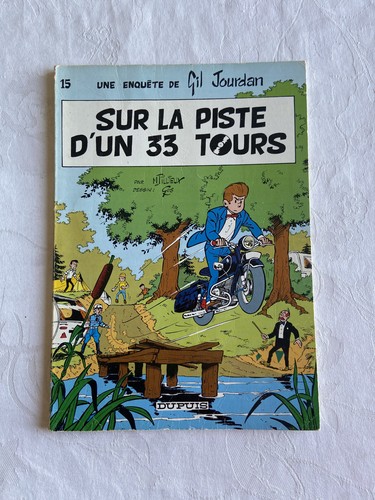 Gil jourdan sur piste - bd,