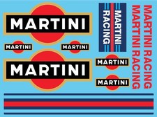 Lot d'autocollants Martini