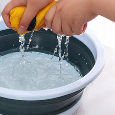 Lavabo Bassin De Lavage En Plastique Pliable Pour Les Voyages