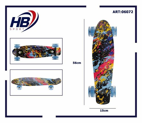 Skateboard plastique - en,