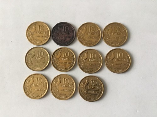 France pieces francs - 10,
