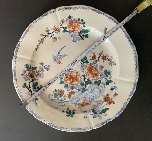 Grand plat porcelaine