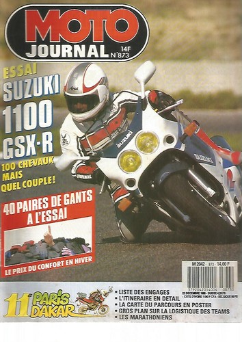 Moto journal 873 suz - n°873,