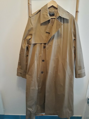 Balenciaga shrunk trench coat - balenciaga,