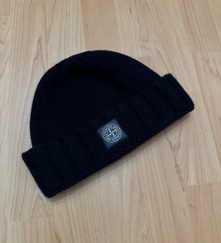 Stone island hat ribebed 100 - ribebed, 100%