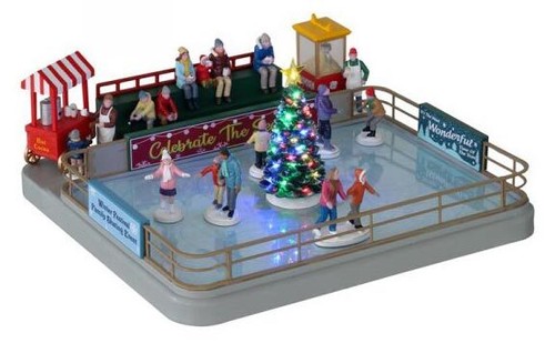 Lemax 14871 exterieurs skating - 14871,