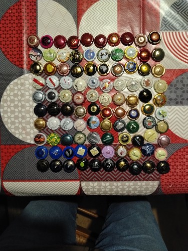 Lot 100 capsules de - 100,