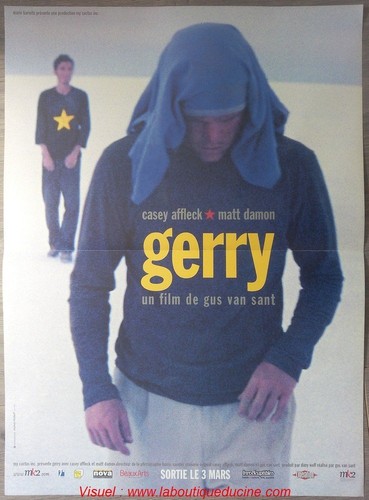 Gerry affiche cinéma pliée - gerry,