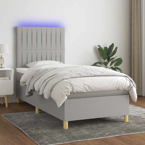 Lit ressort led - lit, avec