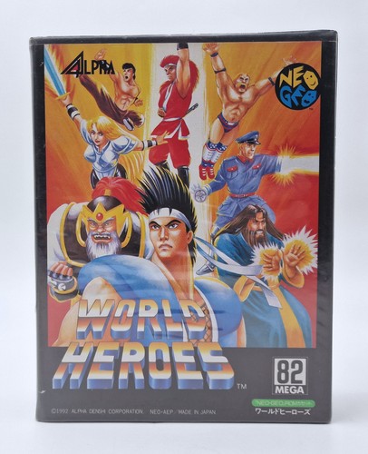 World heroes snk neo geo - -, aes