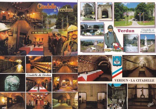 Lot postcards - of,
