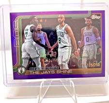 2025-26 Topps Basketball Boston Celtics Pride The Jays Shine 125/250 Purple NBA