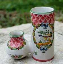 ancien encrier et son compartiment pour porte plume