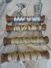 GALON LACETS  "DORURES CHARLES MATHIEU" FILS OR & ARGENT