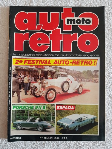Auto retro 06 1986 - retro, n°70