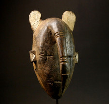Masque guro africain fait main