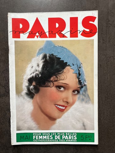 Paris magazine mai 1934 - magazine,
