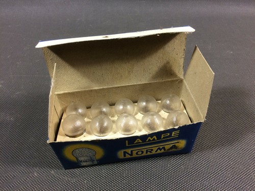 Anciennes petites ampoules