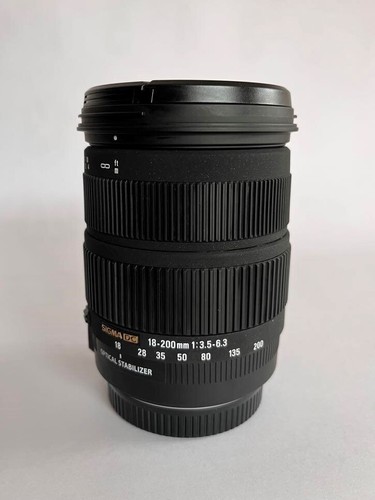 Sigma 200mm 3 dc os - 18-200mm, f3.5-6.3