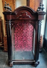 CHAPELLE OU NICHE ISABELINE POUR SCULPTURE. BOIS SCULPTÉ. ESPAGNE. XIX SIÈCLE