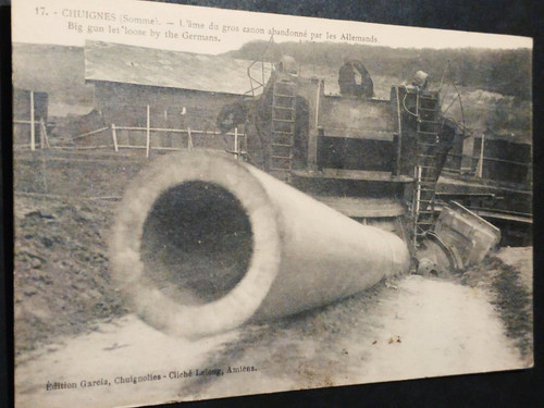 1914-18".Chuignes".tampon"La