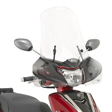 Pare-Brise Spécifique + Set Attaques Yamaha D'Elight 125 GIVI 308A