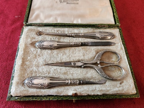 Necessaire manucure xix - manucure, argent