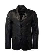 Blazer pour homme en cuir