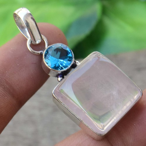 Rose quartz bleu gemme - rose, quartz,